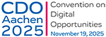 The logo of CDO Aachen 2025